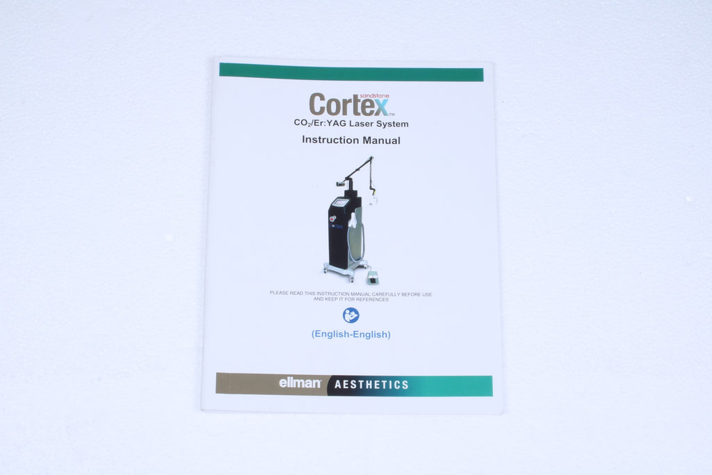 Ellman Sandstone Cortex CO2 ErYAG Laser Operator Instruction Manual DIM-50-67