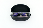 Eagle Pair Laser Patient Safety Goggles Reusable Plastic Eye Shields Purple