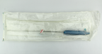 Triport Aspiration Cannula with Needle Infiltration Handle - Blue Metal
