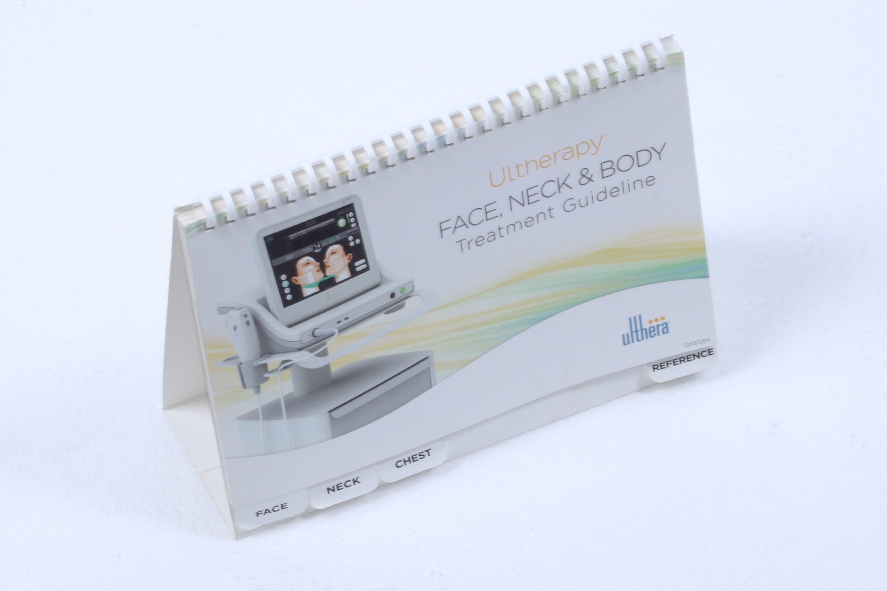 Ulthera Ultherapy Face Neck Body Treatment Guideline Guide Book 1003028A