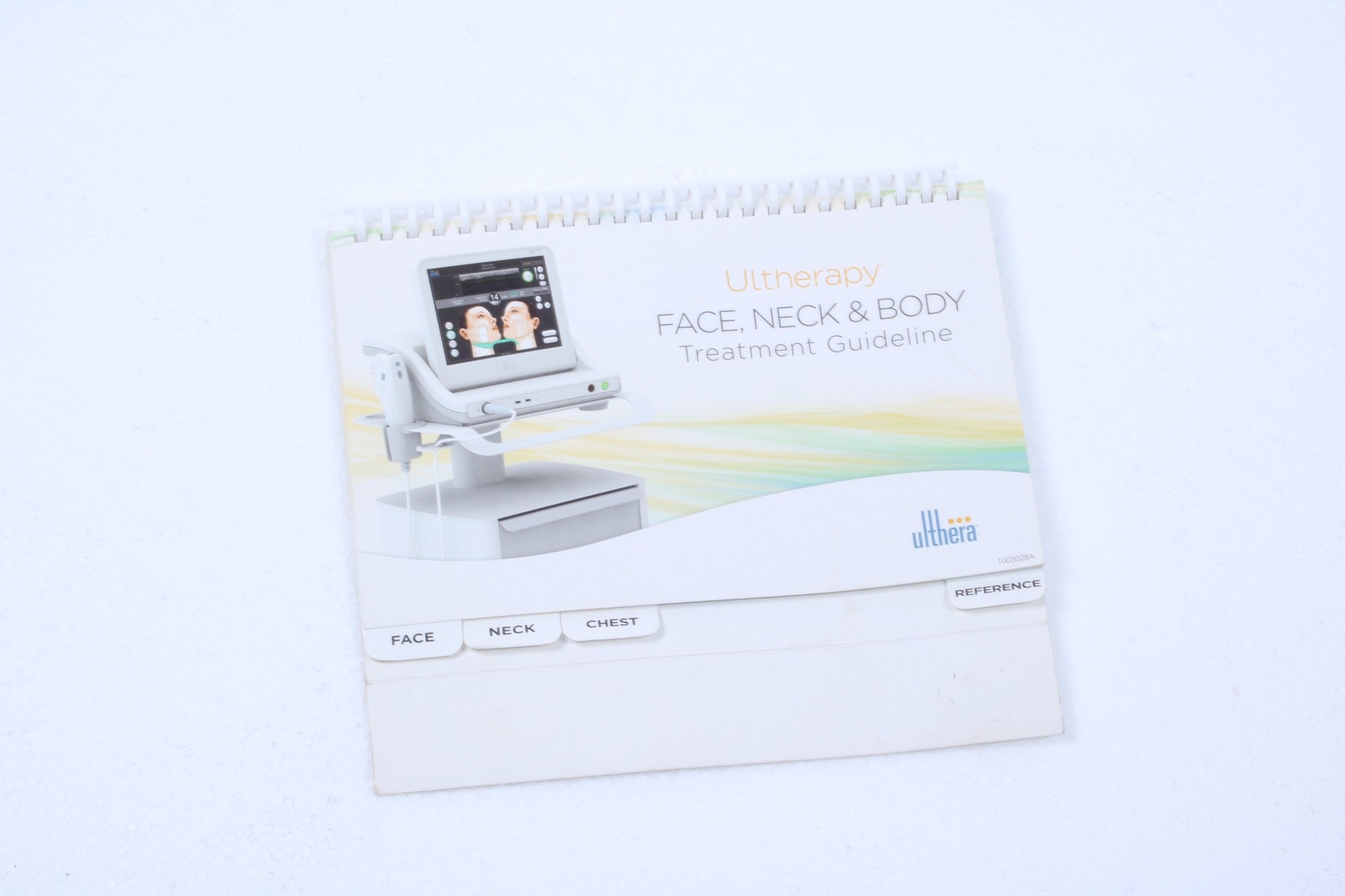 Ulthera Ultherapy Face Neck Body Treatment Guideline Guide Book 1003028A