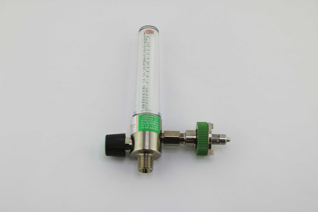 Allied Timeter Medical Oxygen Flowmeter Valve 50 PSIG 1-15 LPM UNTESTED AS IS