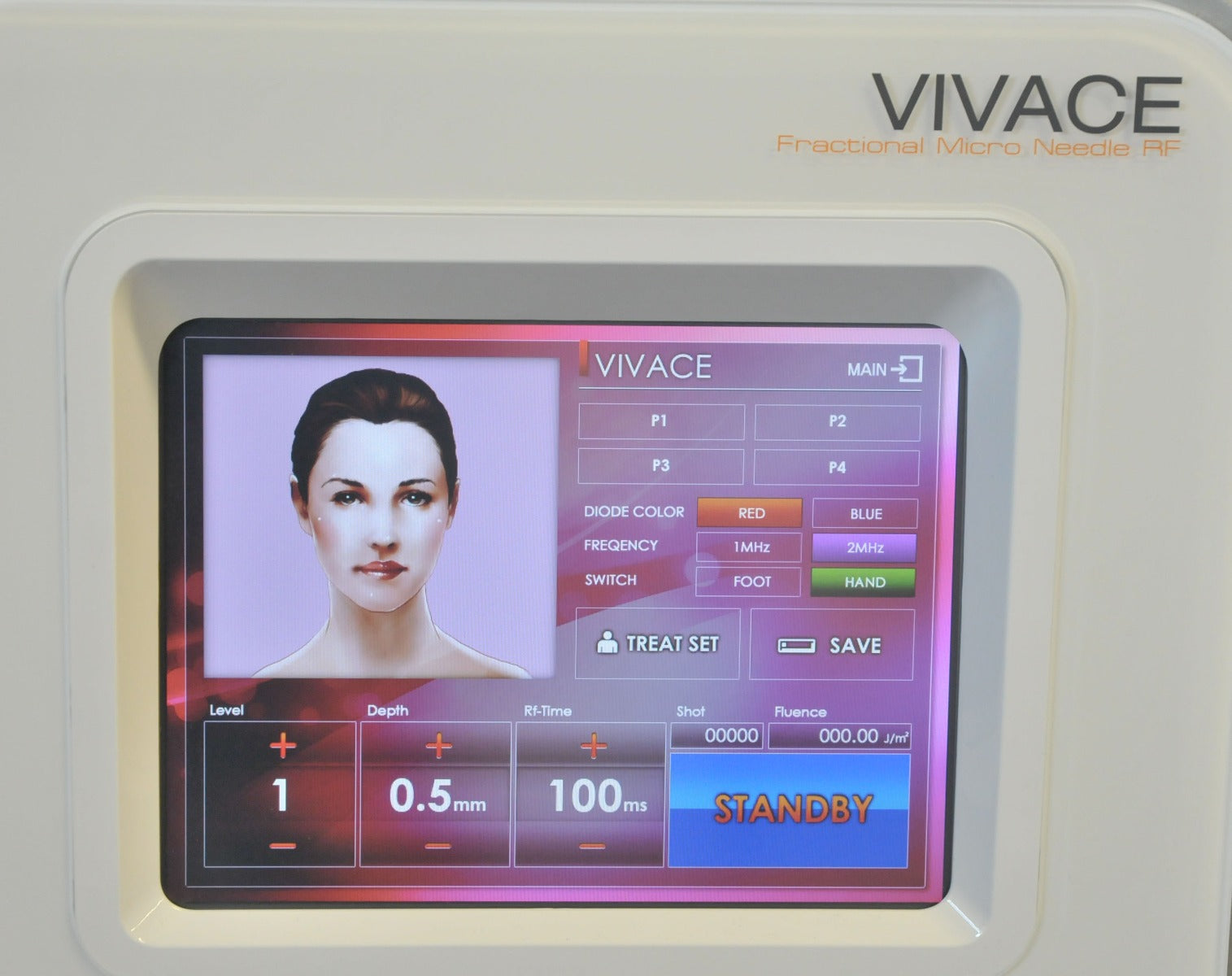 2018 VIVACE RF Radio Frequency Fractional Microneedle Rejuvenate Skin Tightening