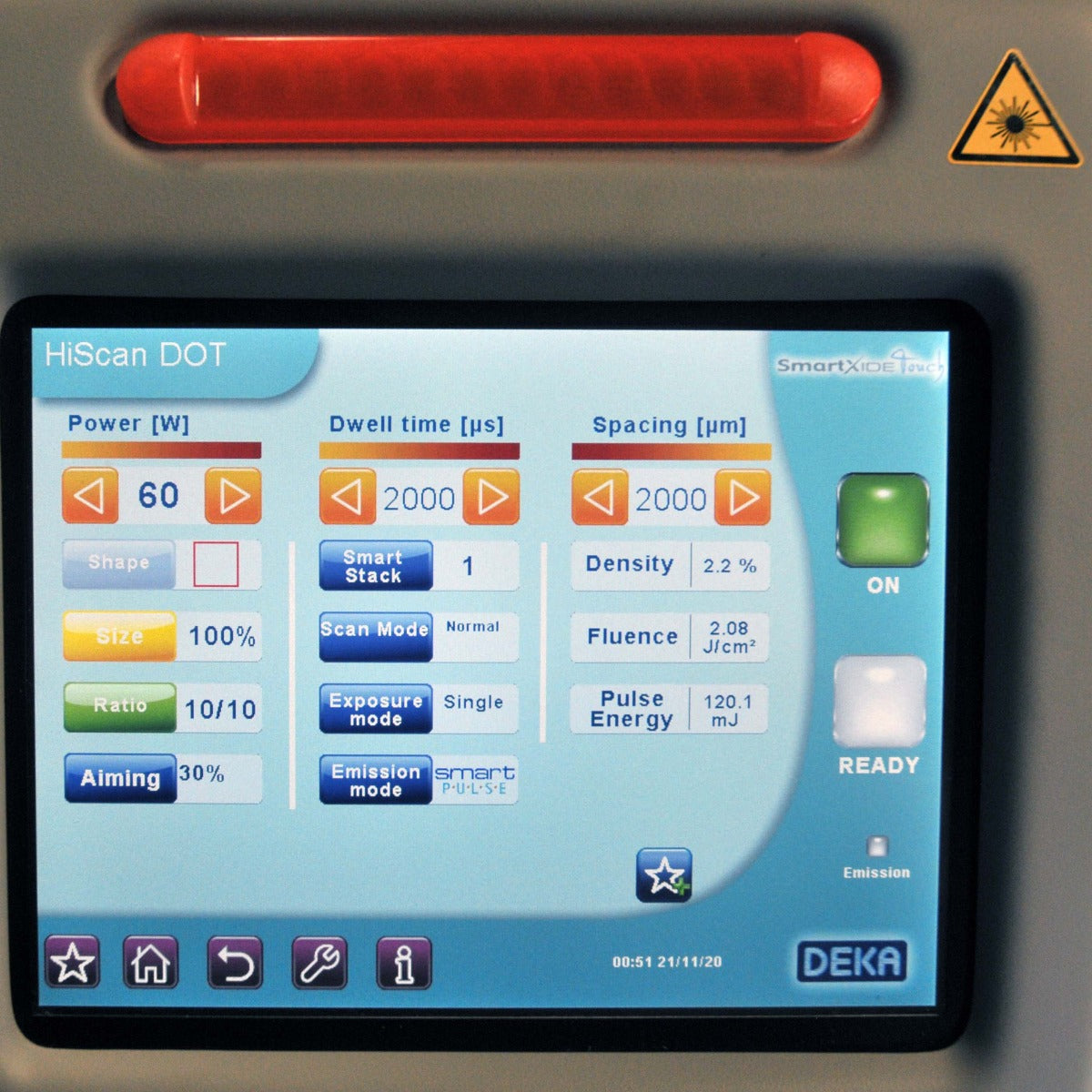 2018 DEKA Cynosure SmartXide C60 Mona Lisa Touch Vaginal CO2 Laser System