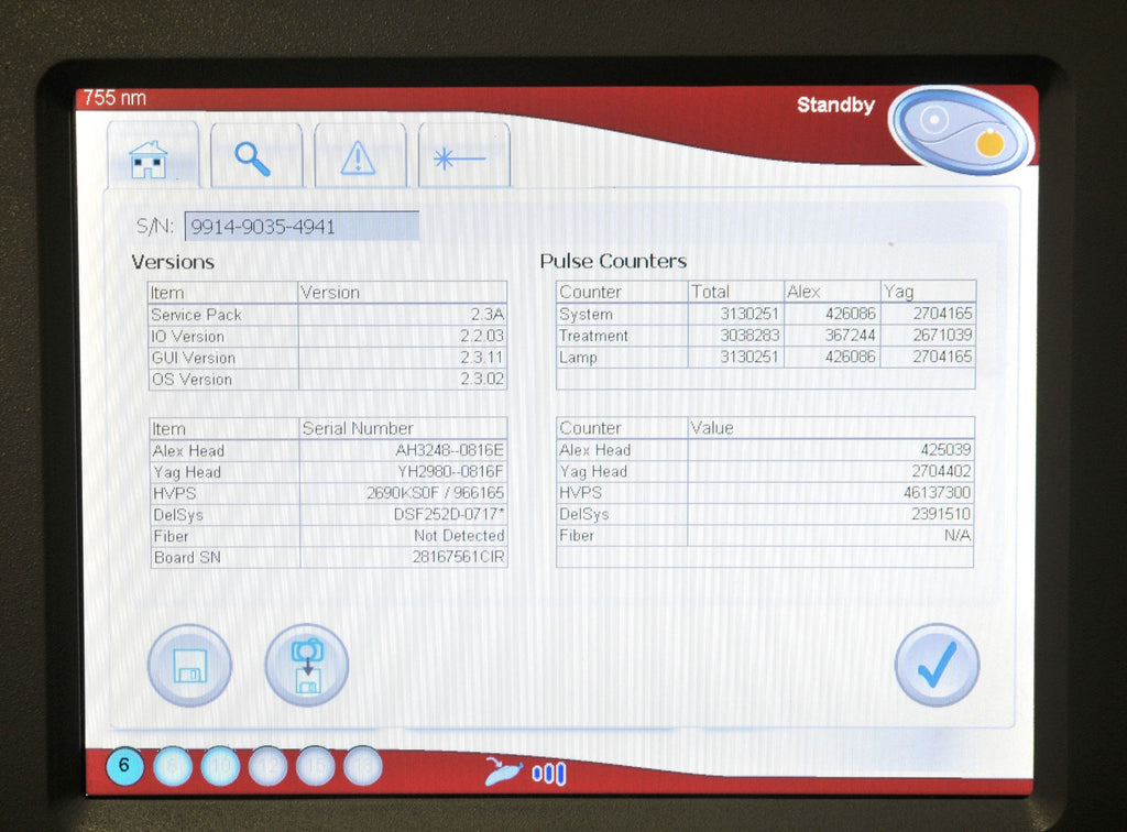 2016 Candela GentleMax GMax Pro YAG Alex 755 1064 Hair Removal Vein Laser & HP