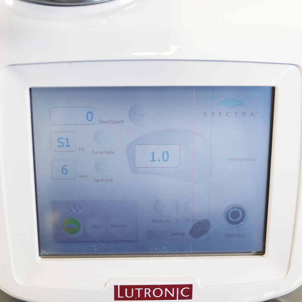 2012 Lutronic Spectra Dual Pulsed Nd Yag Laser Class IV Tattoo Removal System