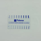 Palomar 1553-1002 Lux 1064 Vein Gauge Measuring Card Lux1064