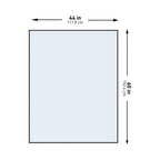 Halyard General Purpose Sterile Half Drape Sheet 60in W X 44in L Single PK 89101