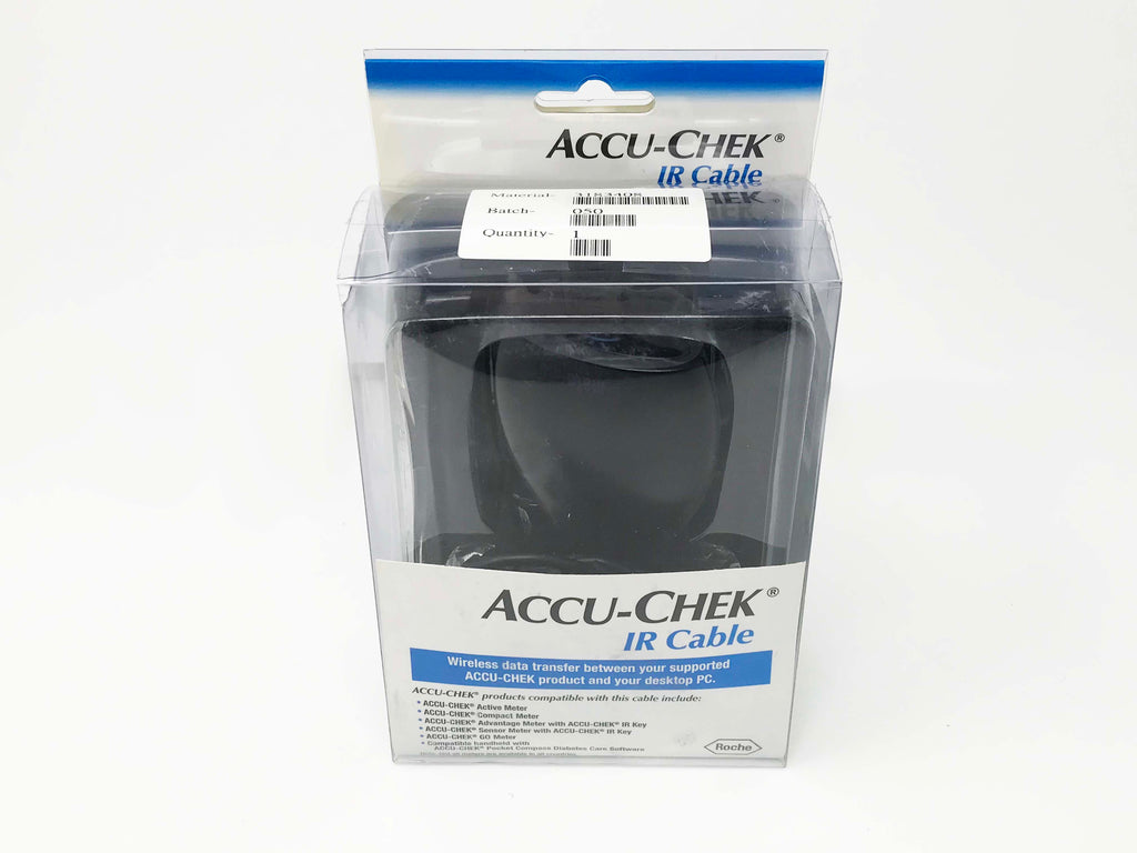 ACCU-CHEK Wireless IR Data Transfer Cable 9 Pin Serial Port Desktop Receiver