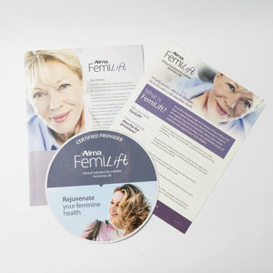 ALMA Surgical lasers FemiLIFT Information & Certified Provider Window Sticker