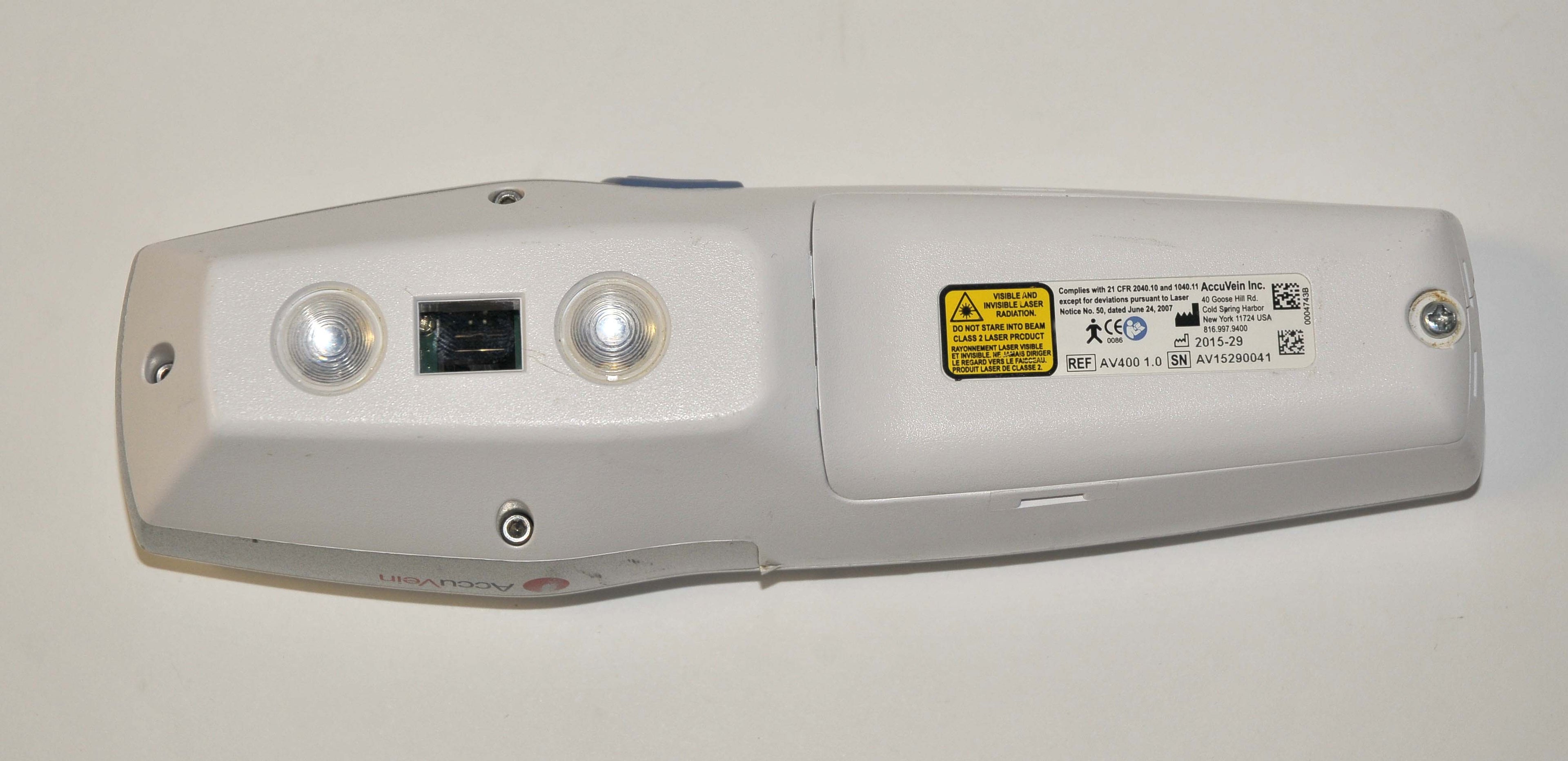 AccuVein AV400 Portable Vein Finder Transilluminator 2015 ** PARTS * AS-IS **