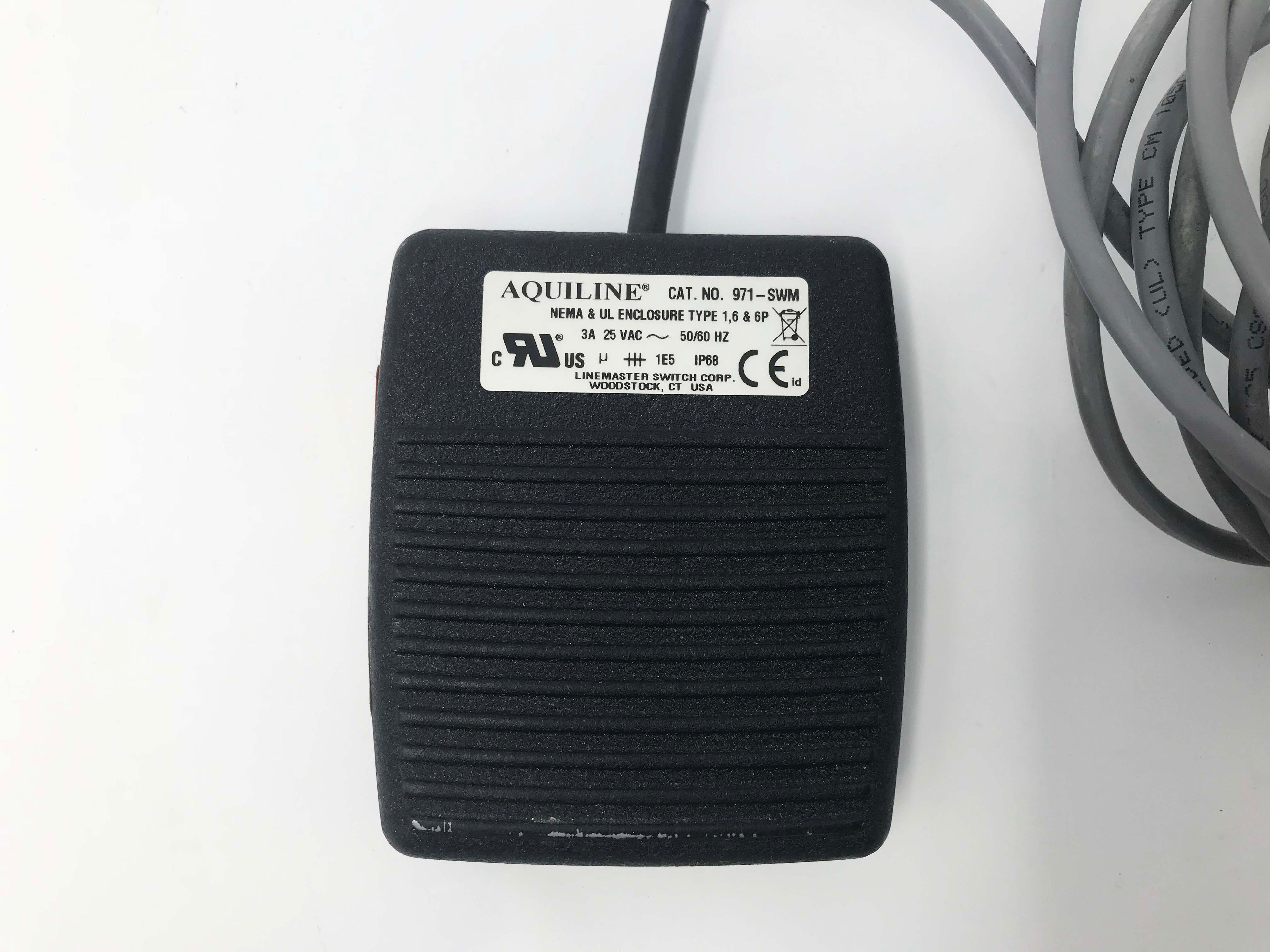 Aesthetic Energy Laser Device Electric Foot Pedal 4 Pin Footswitch 971-SWM