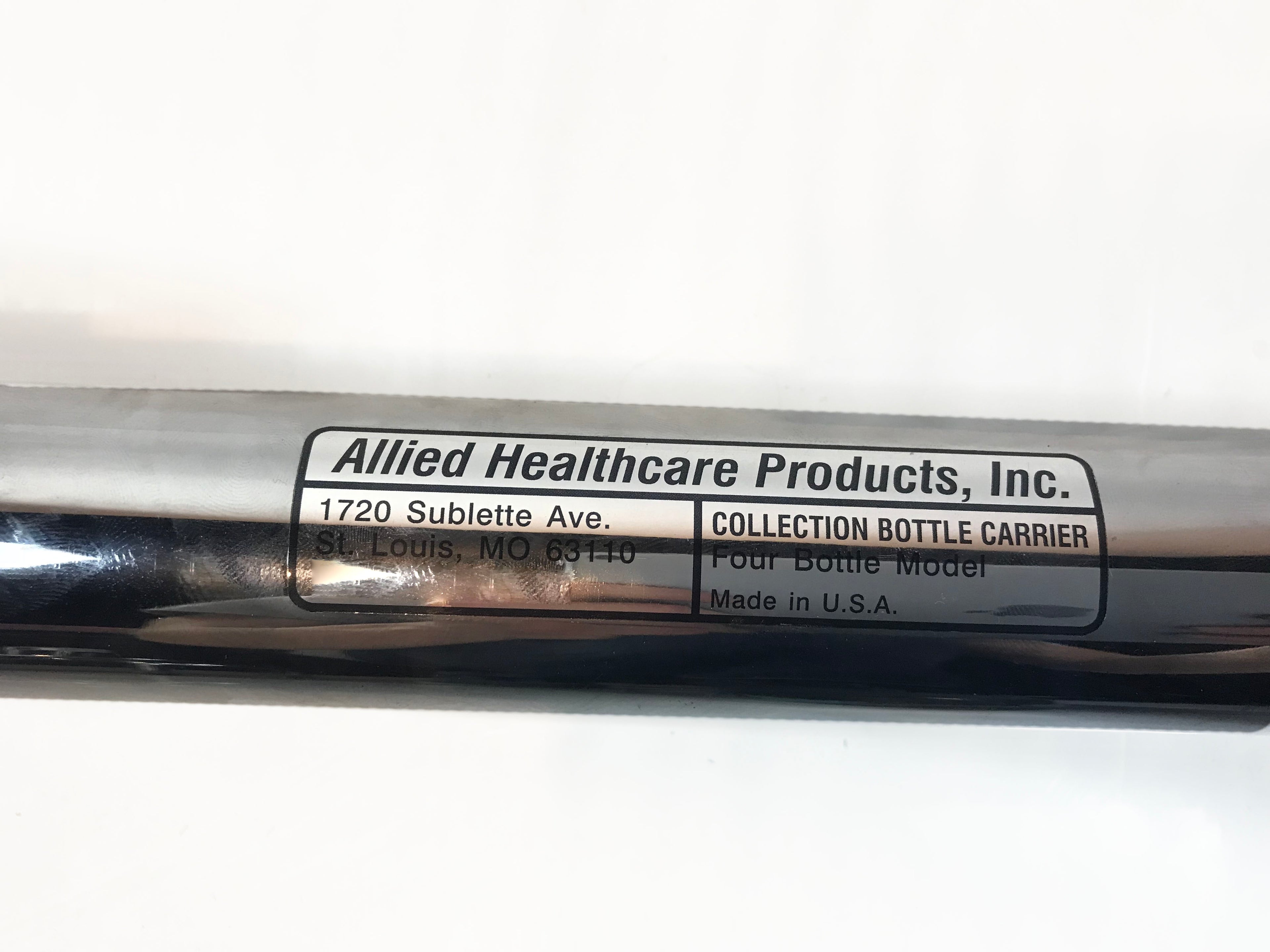 Allied Healthcare Collection Bottle Carrier Center Base Valve Assembly 4 Bottle