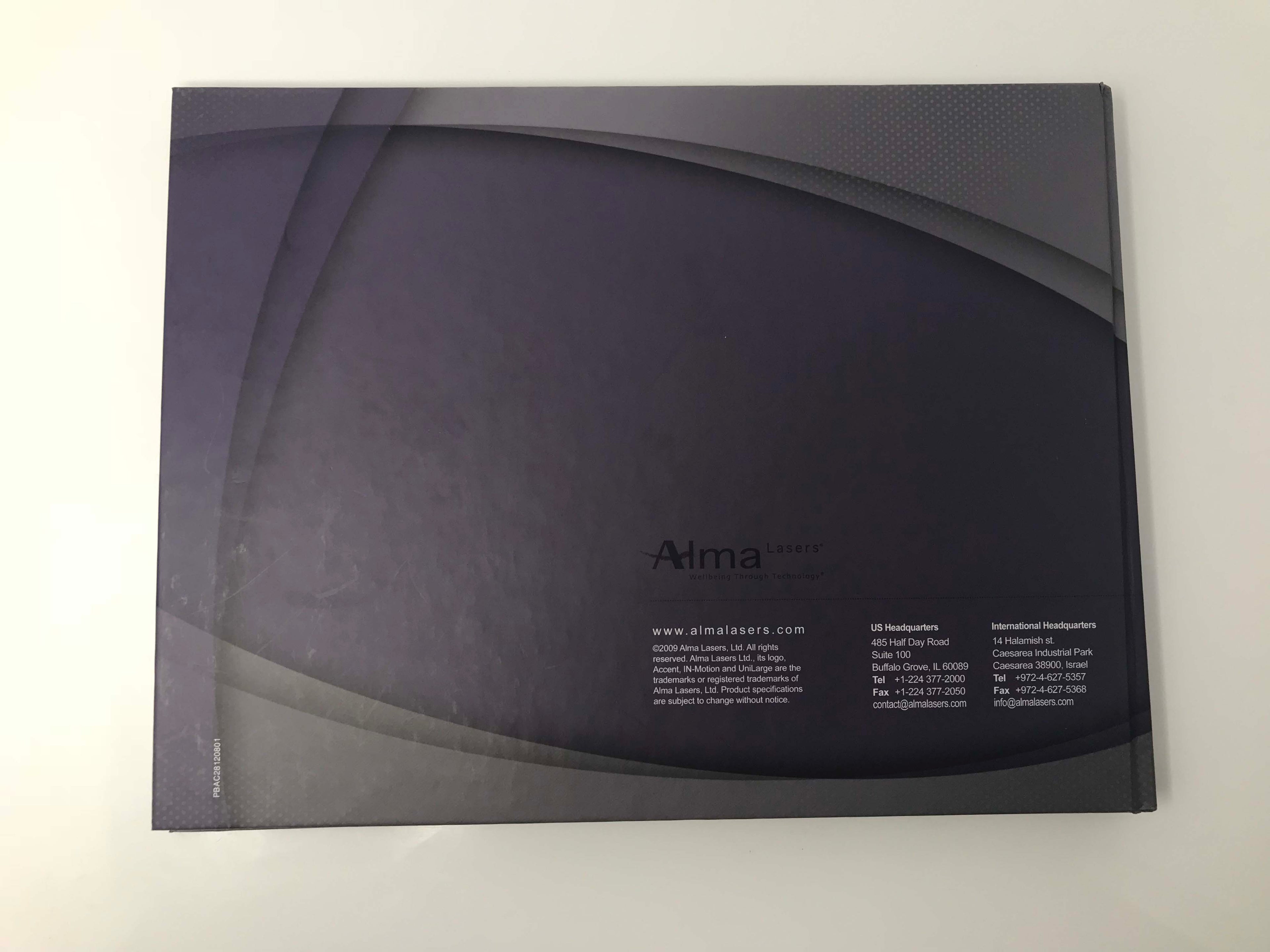 Alma Accent Radiofrequency Skin Tightening Platforms Clinical Studies B&A Book