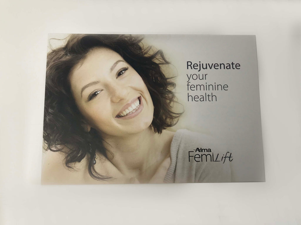 Alma FemiLift Pixel CO2 Feminine Rejuvenation Laser Patient Brochures 16 Pack