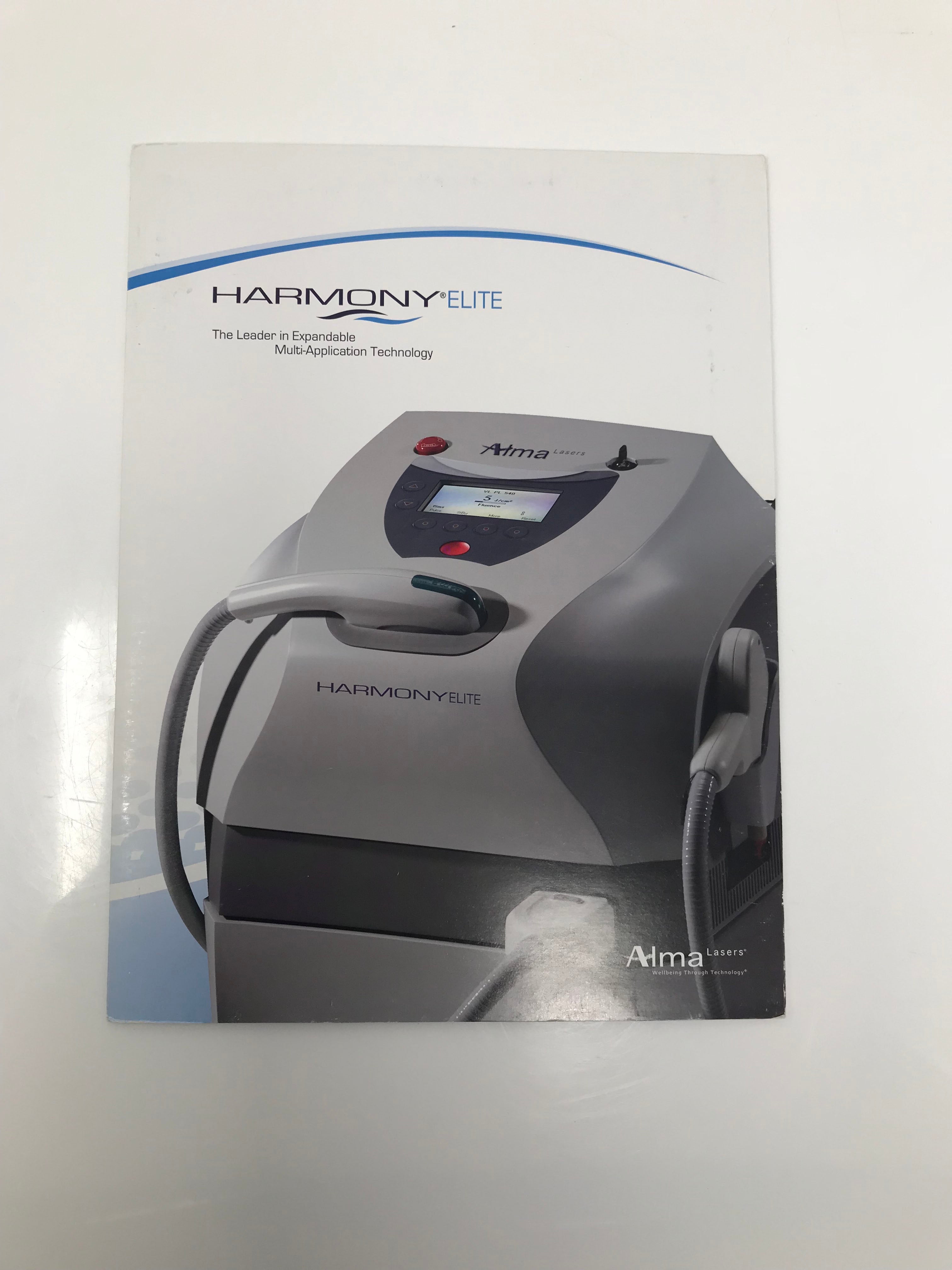 ALMA Harmony Elite Laser Platform Brochure Sales Specifications Marketing Folder