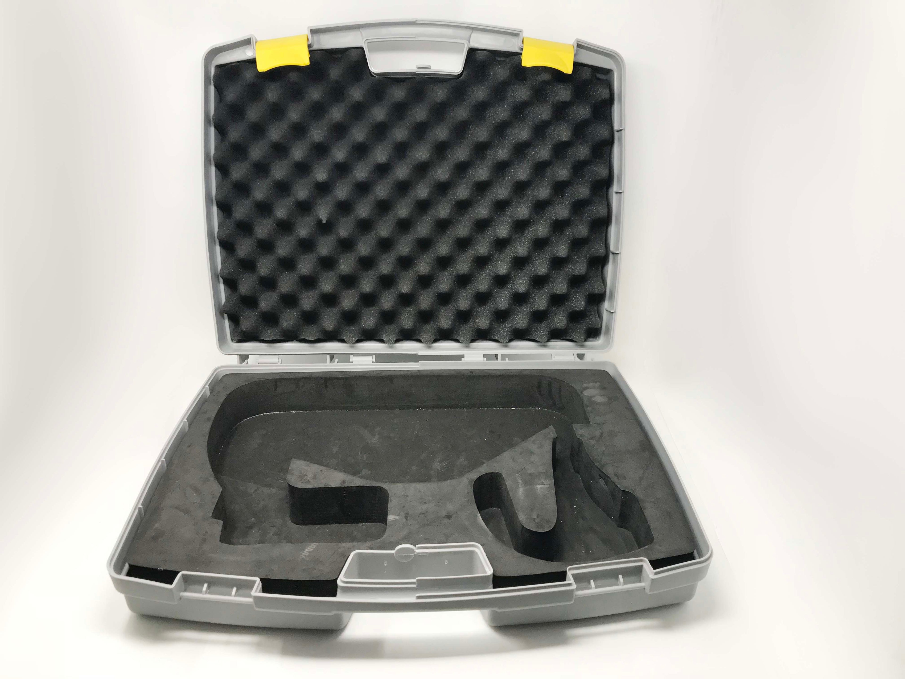 Alma Harmony HXL NIR Handpiece Hard Plastic Carrying Case w/ Shaped Foam Lining