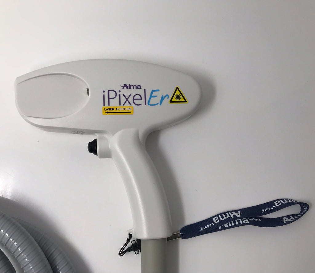 Alma I Pixel HXL ER 14mm Roller Tip iPixelEr Erbium Harmony XL Laser Hand Piece