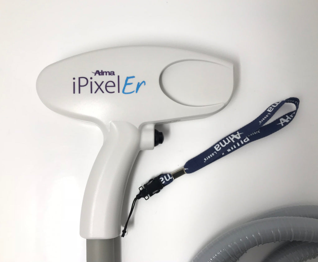 Alma I Pixel HXL ER 14mm Roller Tip iPixelEr Erbium Harmony XL Laser Hand Piece