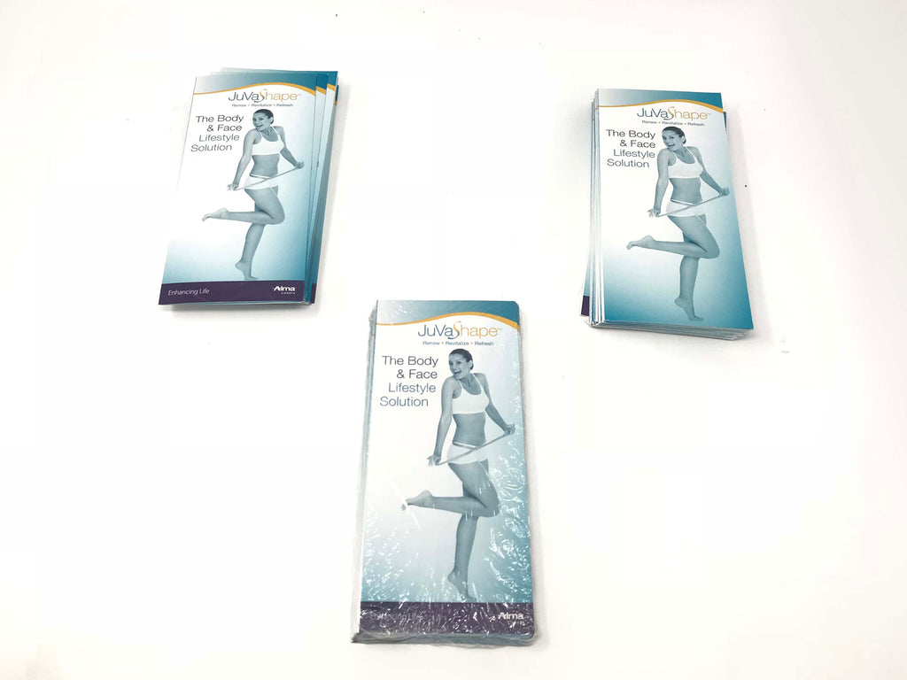 Alma JuvaShape RF Skin Tightening Body & Face Contouring Patient Brochures 110ct