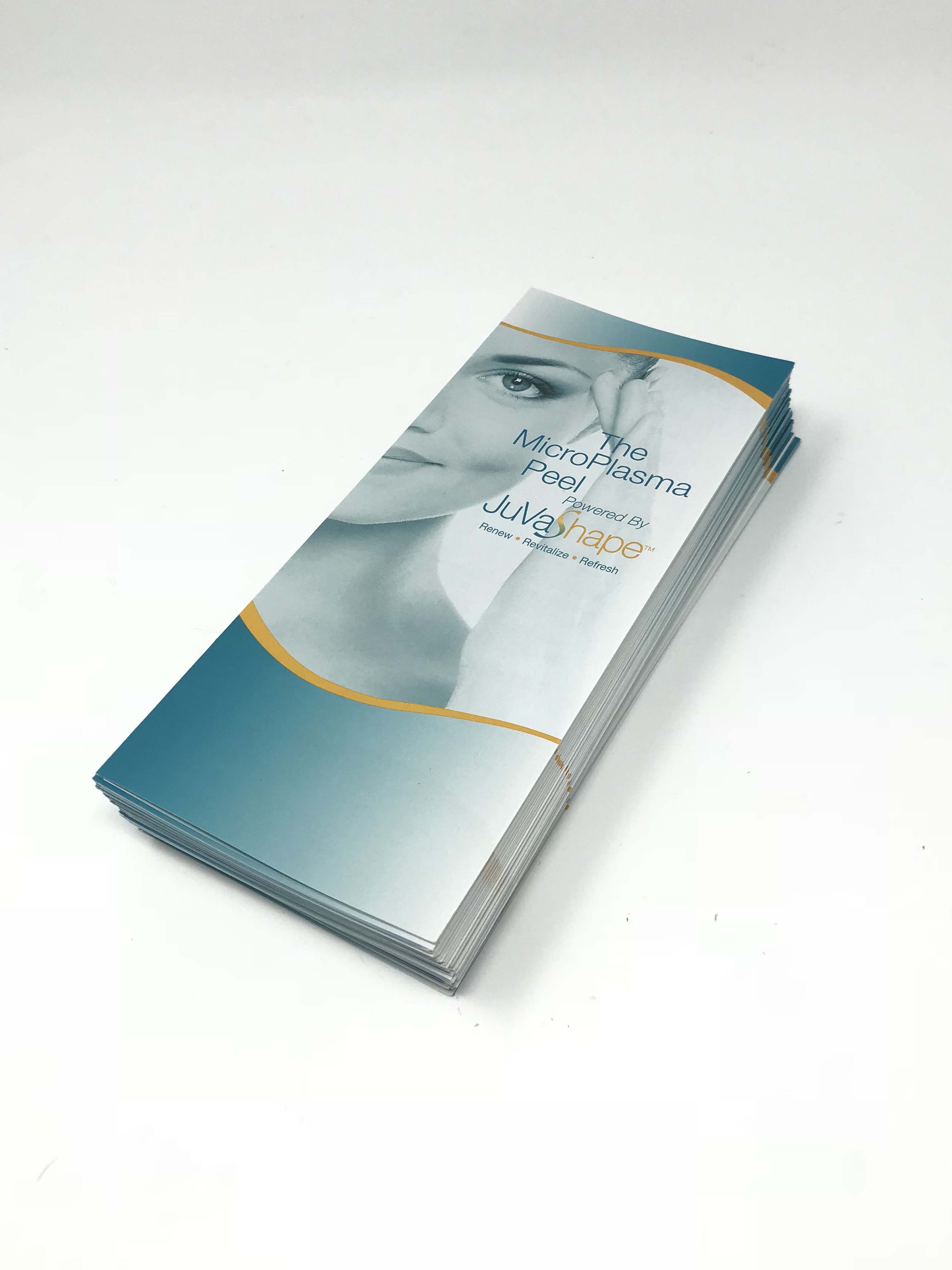 Alma Laser JuvaShape RF MicroPlasma Peel Patient Marketing Brochures 50 Pack