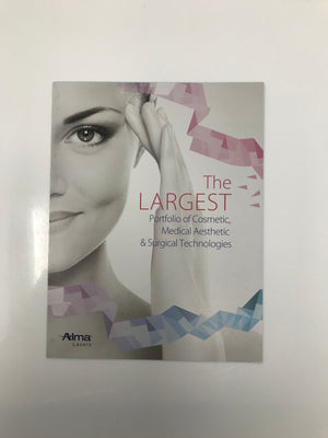 ALMA Laser Medical Aesthetics Platform Family Portfolio Marketing Sales Booklet