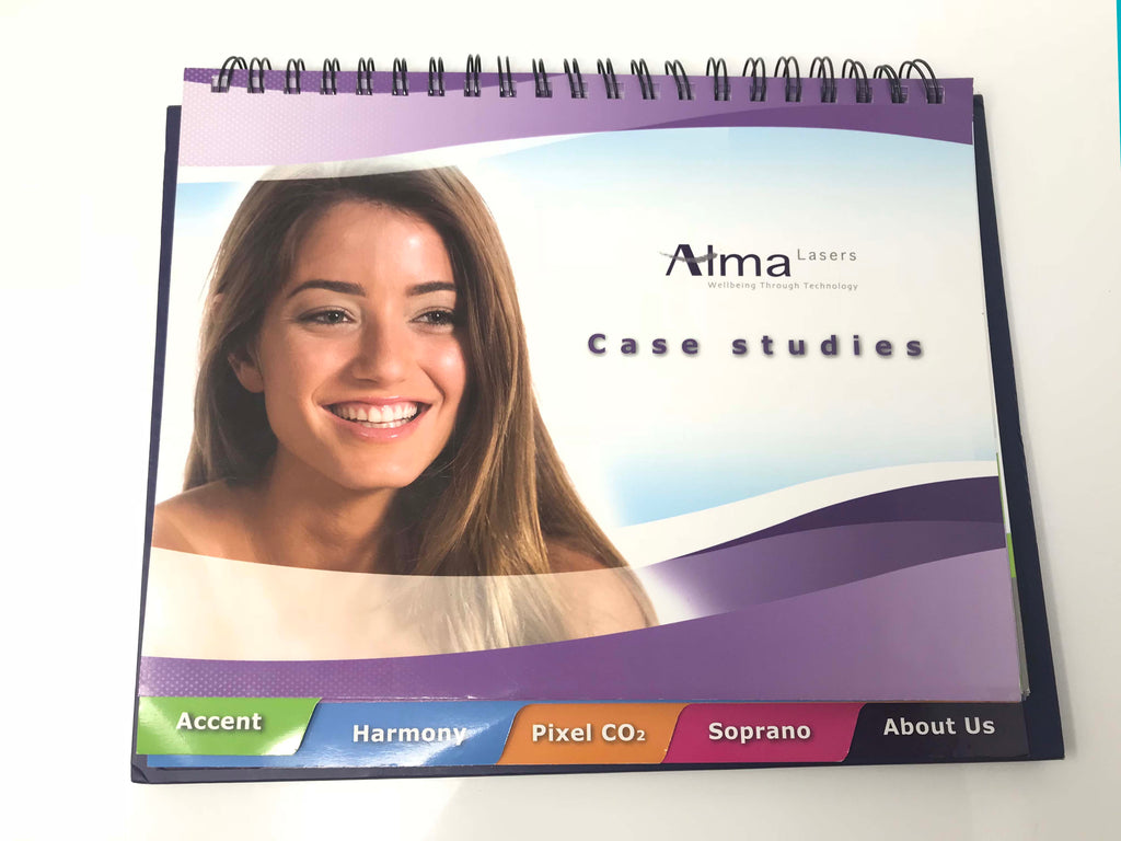 Alma Laser Platforms Case Studies Presentation Book Accent Harmony Pixel Soprano