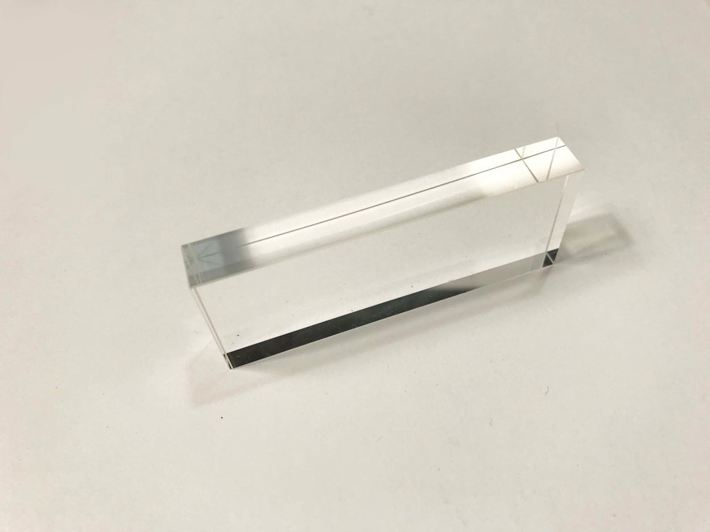 Alma Lasers 540 AFT IPL Handpiece Sapphire Prism Crystal Light Guide 30x75x10