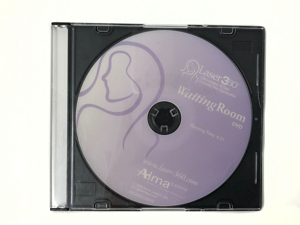 Alma Lasers Laser 360 Skin Rejuvenation Patient Waiting Room Marketing DVD 6 Min