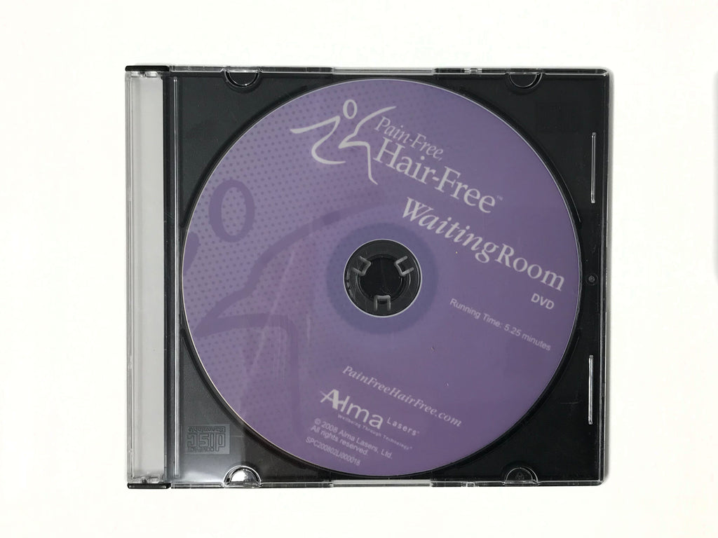 Alma Lasers Pain Free Hair Free Laser Hair Removal Patient Waiting Room DVD 2008
