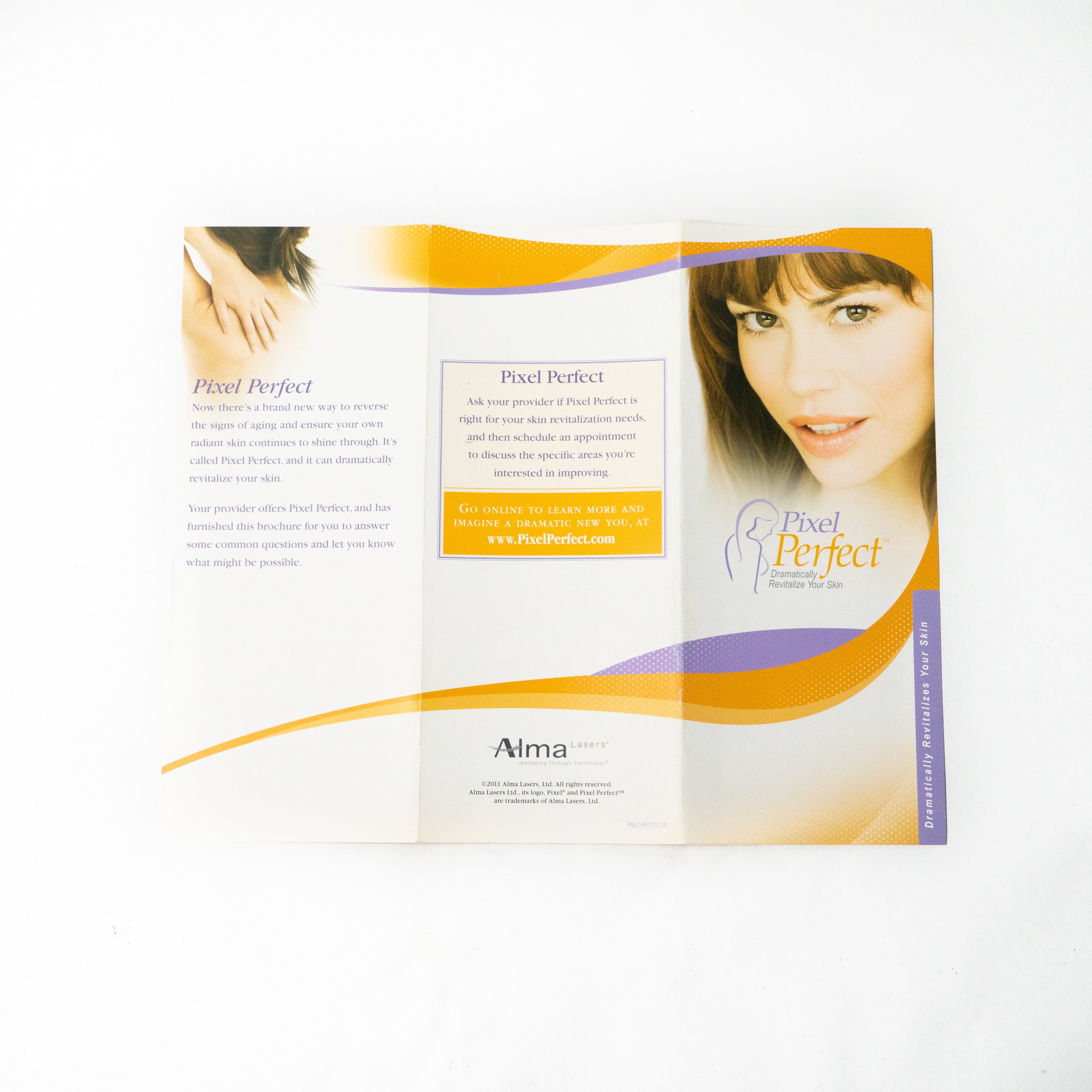 Alma Lasers "Pixel Perfect" Pamphlet Marketing Brochures (50 Pcs) PB21PP201109