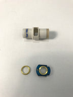 Alma Pixel 1064 Nd:YAG Focusing Lens Distance Gauge Tip 5x5 Blue BAD LENS PARTS