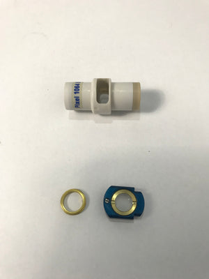 Alma Pixel 1064 Nd:YAG Focusing Lens Distance Gauge Tip 5x5 Blue BAD LENS PARTS