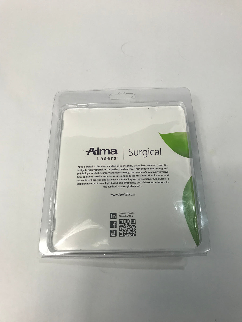 Alma Pixel CO2 FemiLift 90º Vaginal Laser Applicator Disposable Cover w/ Window