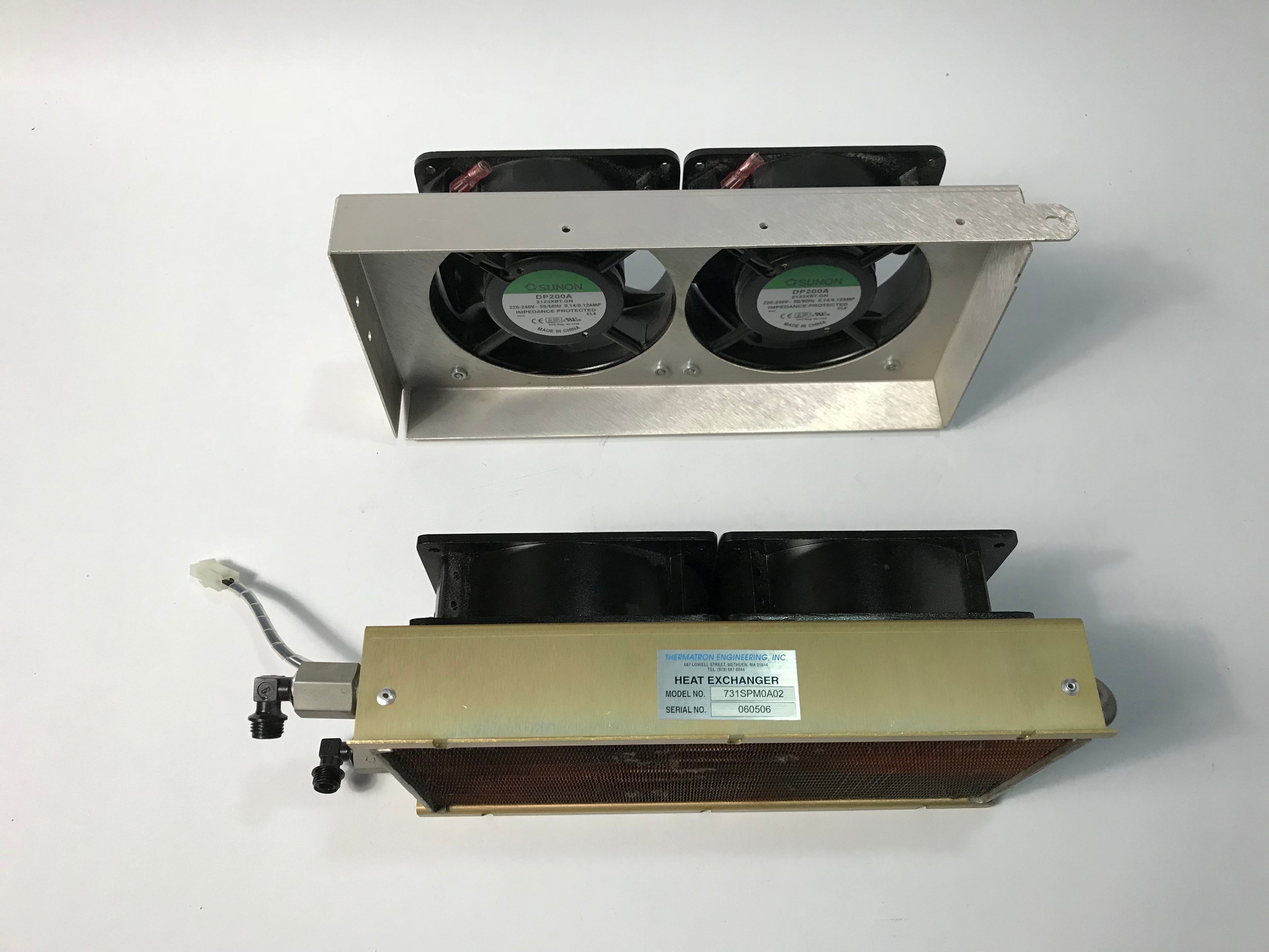 Alma Soprano HR 810 Laser System Heat Exchanger Radiator Fan Assembly 731SPM0A02