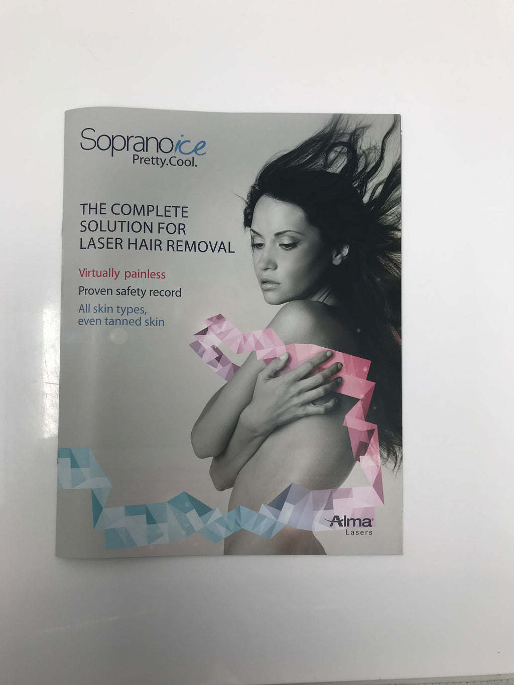 Alma Soprano ICE Hair Removal Laser Platform Marketing Outline Sales Brochures