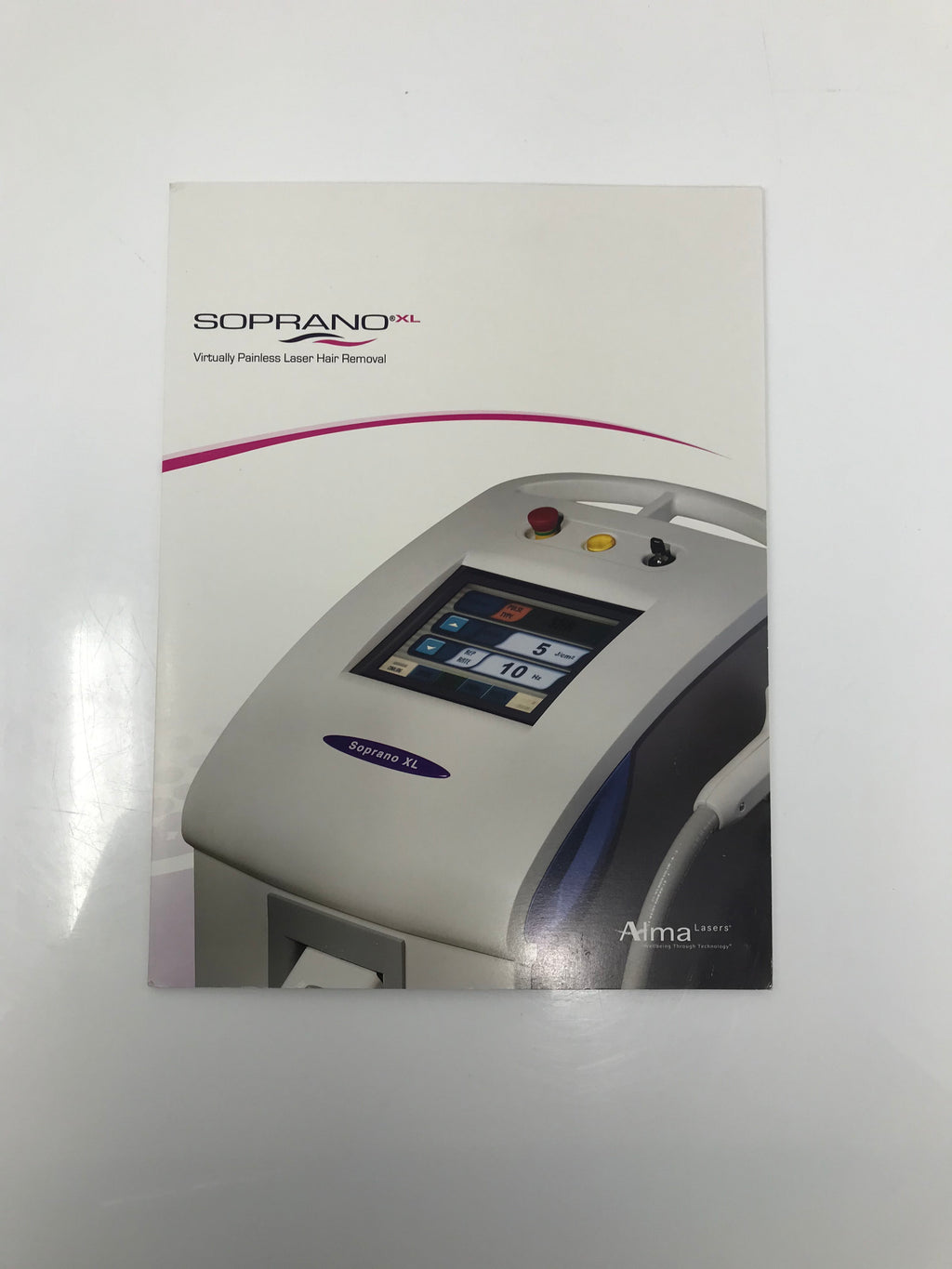 ALMA Soprano XL Laser Hair Removal Platform Marketing Outline Sales Brochure