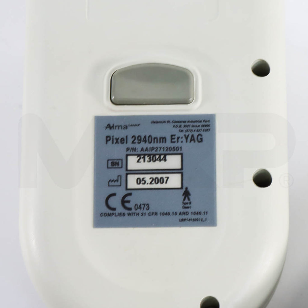 Alma Harmony Laser Pixel 2940 Handpiece Label