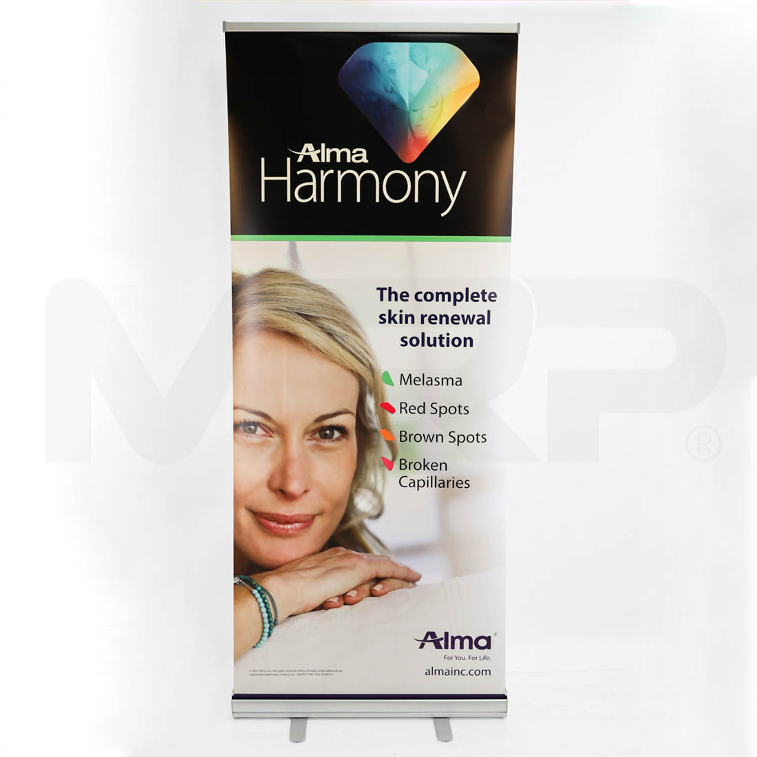 Alma Harmony "The Complete Skin Renewal Solution" Marketing Banner