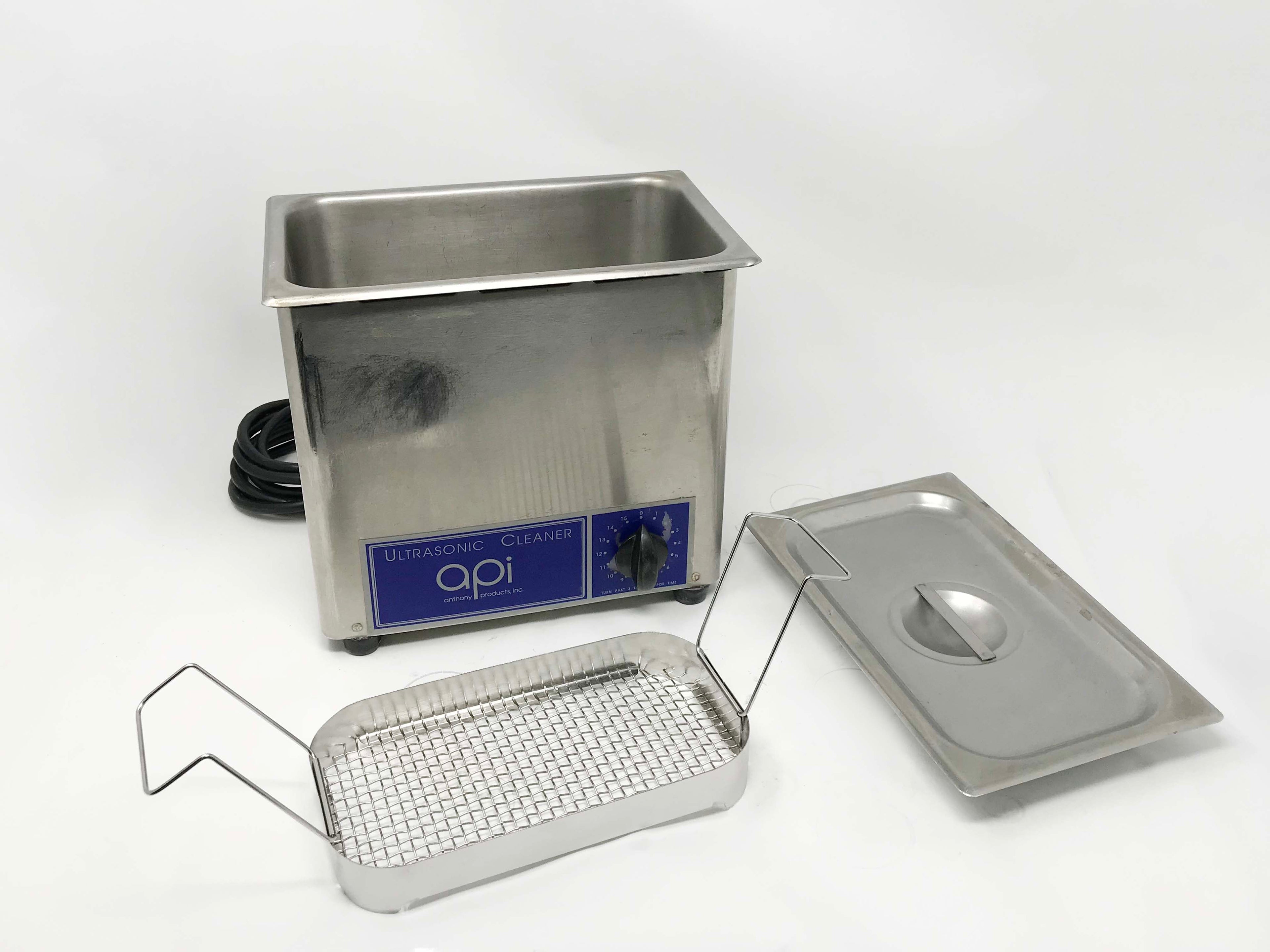 Anthony Products Inc API Ultrasonic Cleaner 5 Liter 1.3 Gallon Tank w/ Basket