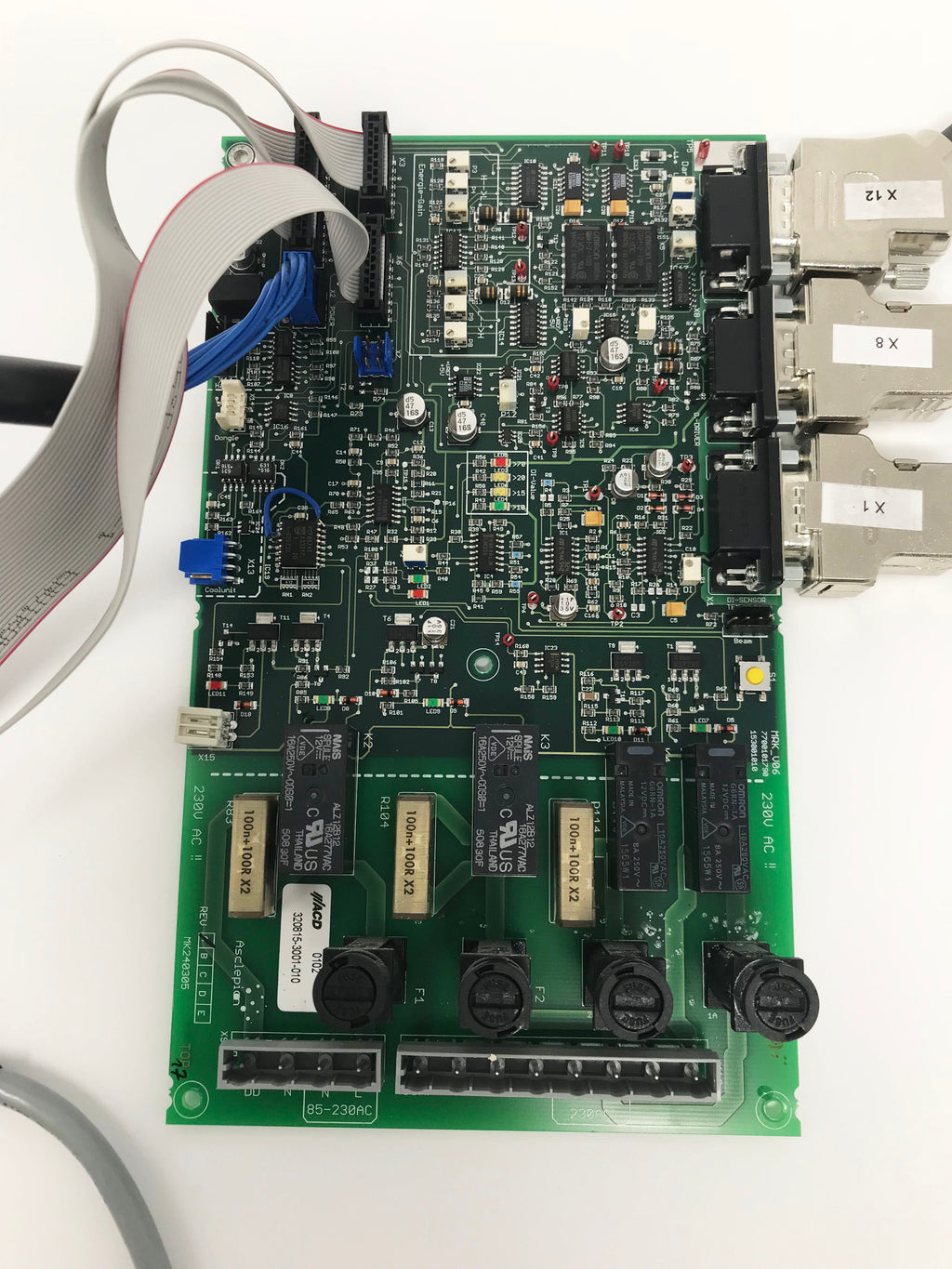 Asclepion MeDioStar XT Laser Computer MRK PCB Power Distribution Board MRK_V06