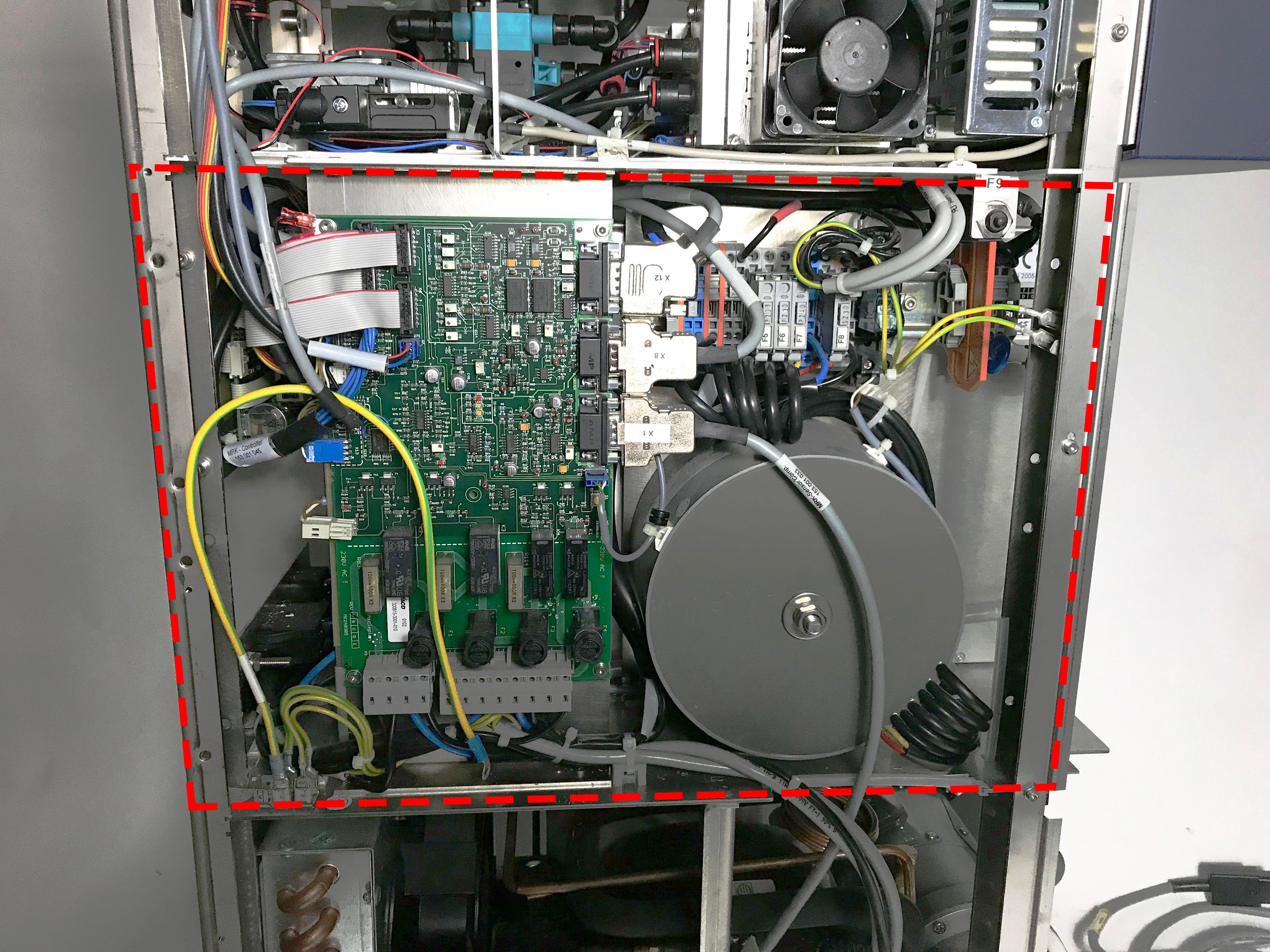 Asclepion MeDioStar XT Laser Medio Star Mid Portion Power Supply Core Assembly