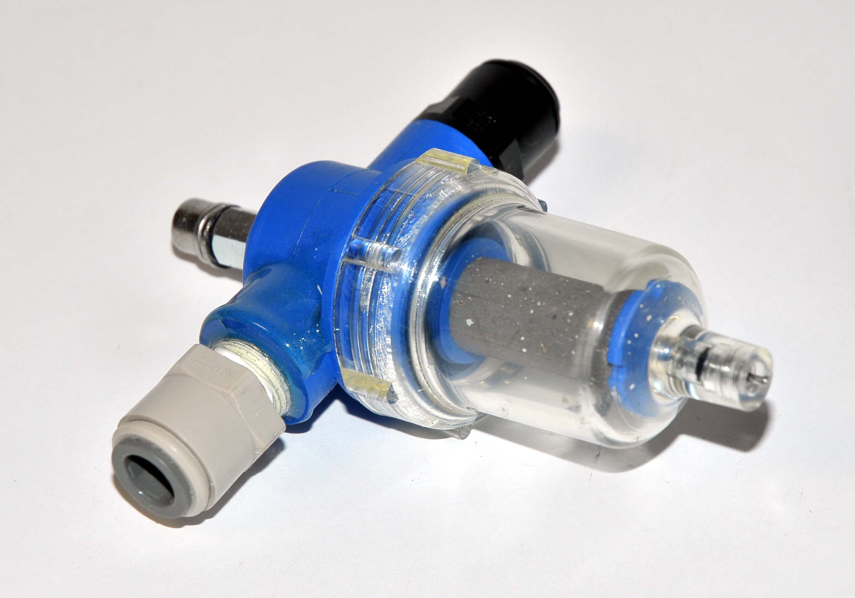 Asclepion MedioStar Water Filter Blue 3-Way 1050 Valve Relief Release