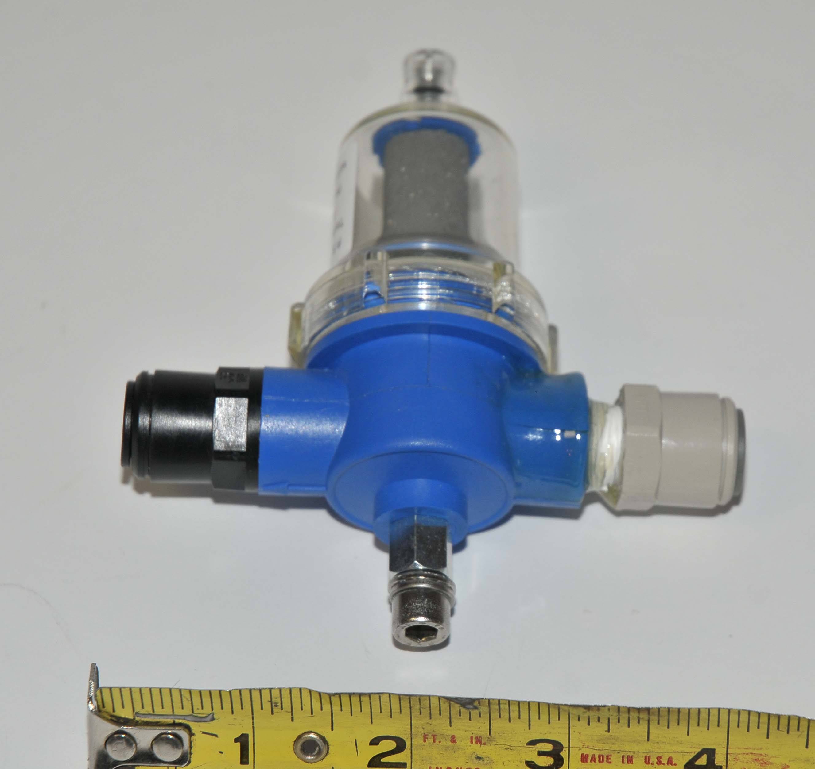 Asclepion MedioStar Water Filter Blue 3-Way 1050 Valve Relief Release