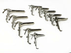 Assorted Size Cusco Vaginal Speculums Stainless Steel Gynecological 10 Piece Lot