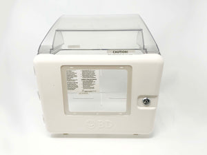 BD Patient Room Wall Mounted Sharps Disposal Collector Cabinet Small w/ Shield