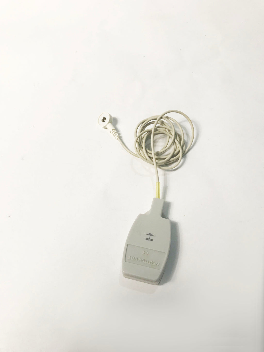 BTL Exilis Single Lead Ground Pad Return Cable Neutral Electrode Neutralect USED