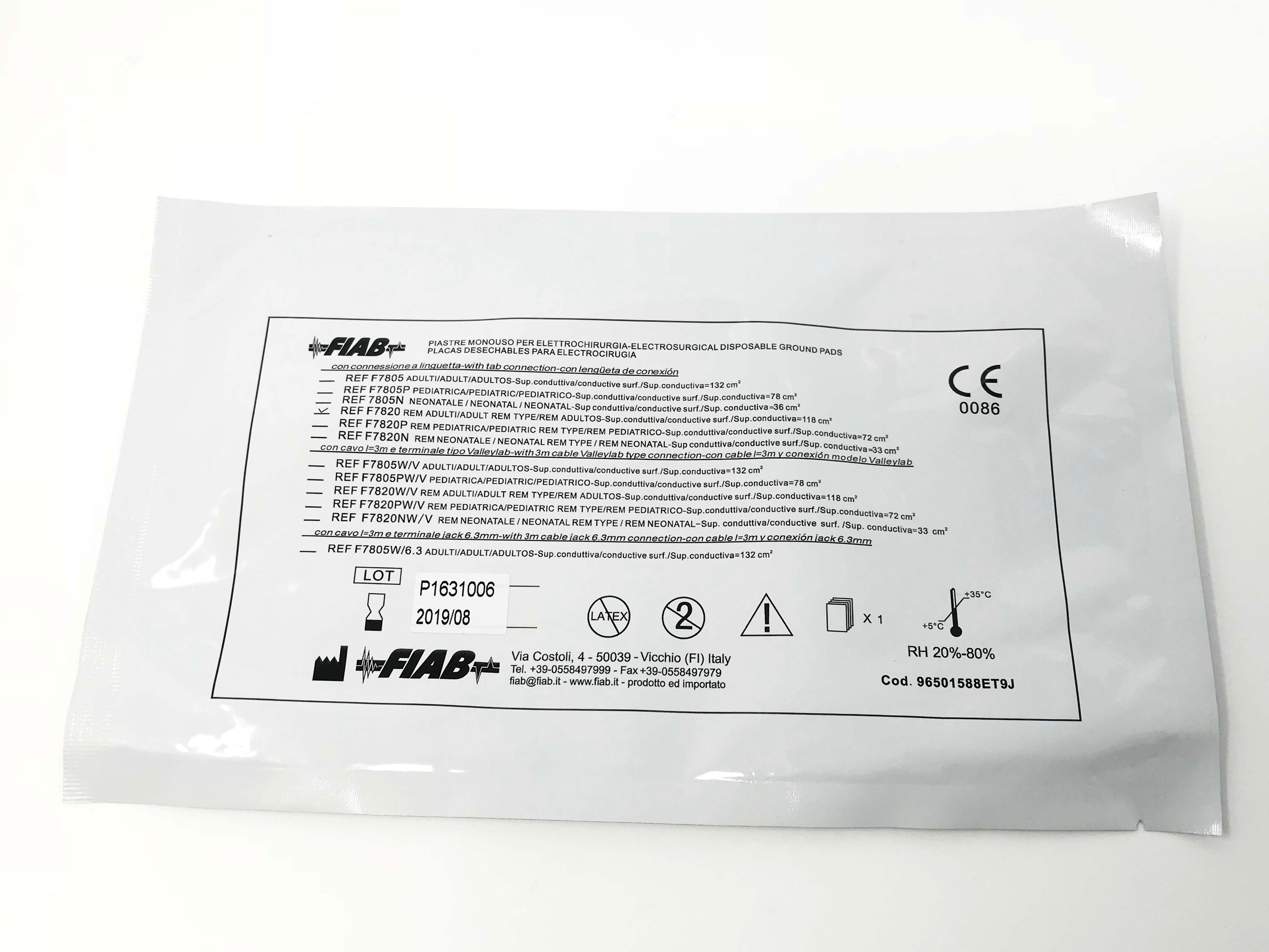 BTL Exilis Skin Tightening Neutral Ground Pads Plate Double Conductive REM F7820