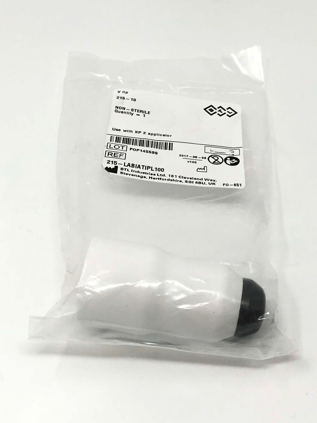 BTL Exilis XP 2 Vaginal Tightening Handpiece Labia Attachment V Tip LABIATIPL100