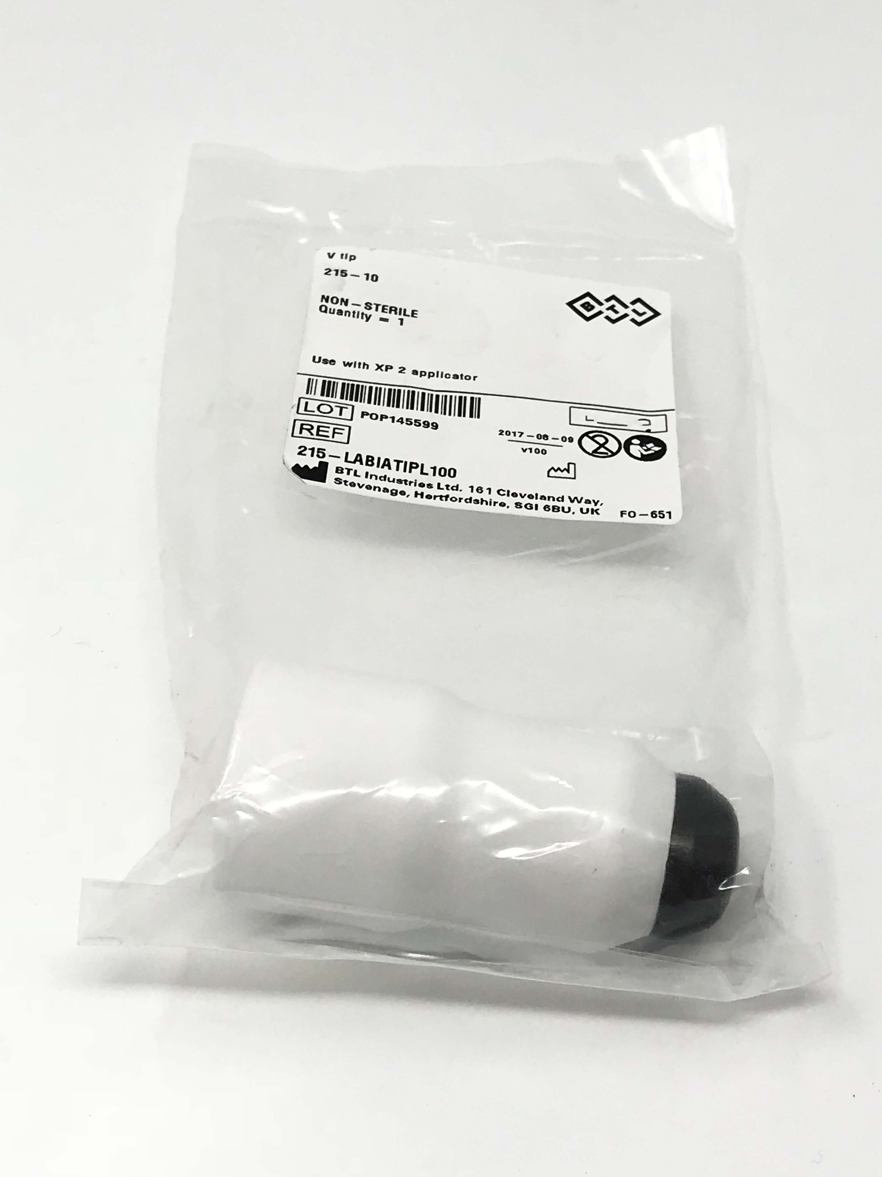 BTL Exilis XP 2 Vaginal Tightening Handpiece Labia Attachment V Tip LABIATIPL100